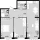 1-комн. квартира, 36 м², 18/18 этаж фото 2