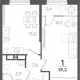 1-комн. квартира, 36.60 м², 3/18 этаж фото 0