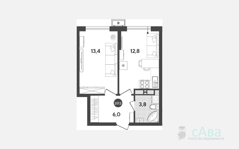 <span>Продается 3-комн. квартира,</span><span>65.90 м², 15/18 этаж </span> фото 4