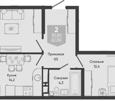 2-комн. кв.