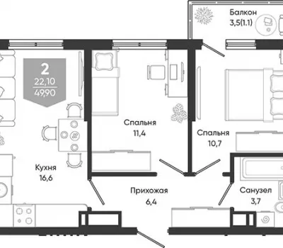 3-комн. кв.