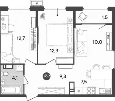 3-комн. кв.