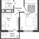 1-комн. квартира, 31.30 м², 11/24 этаж фото 0