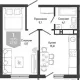 1-комн. квартира, 39.90 м², 18/24 этаж фото 0