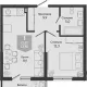2-комн. квартира, 42.30 м², 2/24 этаж фото 0