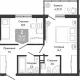 3-комн. квартира, 57.70 м², 24/24 этаж фото 0