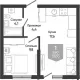 2-комн. квартира, 35.90 м², 2/24 этаж фото 0