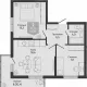 3-комн. квартира, 54.40 м², 2/24 этаж фото 0