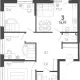 3-комн. квартира, 76.17 м², 9/24 этаж фото 0
