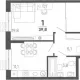 1-комн. квартира, 39.80 м², 1/15 этаж фото 0