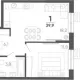 1-комн. квартира, 39.90 м², 3/15 этаж фото 0