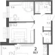 2-комн. квартира, 53.50 м², 14/15 этаж фото 0