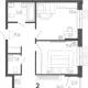 2-комн. квартира, 56.50 м², 4/15 этаж фото 0