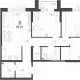 3-комн. квартира, 92.47 м², 4/24 этаж фото 0