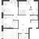 3-комн. квартира, 76.17 м², 4/24 этаж фото 0