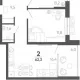 2-комн. квартира, 56.30 м², 8/15 этаж фото 0