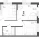 3-комн. квартира, 67.70 м², 13/15 этаж фото 0