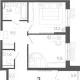 2-комн. квартира, 56.30 м², 14/15 этаж фото 0