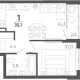1-комн. квартира, 32.50 м², 11/15 этаж фото 0
