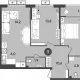 3-комн. квартира, 63.90 м², 7/9 этаж фото 0