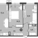 3-комн. квартира, 59.40 м², 10/18 этаж фото 0