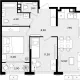 3-комн. квартира, 60.20 м², 8/9 этаж фото 0