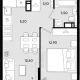 2-комн. квартира, 37.30 м², 11/18 этаж фото 0