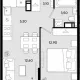 2-комн. квартира, 37.30 м², 18/18 этаж фото 0