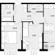 3-комн. квартира, 58.10 м², 2/9 этаж фото 0