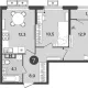 1-комн. квартира, 30.70 м², 9/9 этаж фото 2