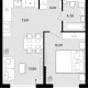 2-комн. квартира, 43.60 м², 2/9 этаж фото 0