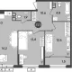 3-комн. квартира, 63.90 м², 8/9 этаж фото 0