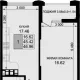 1-комн. квартира, 45.42 м², 2/8 этаж фото 0