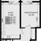 2-комн. квартира, 62.57 м², 4/8 этаж фото 0