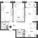 3-комн. квартира, 65.90 м², 15/18 этаж фото 0
