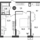 3-комн. квартира, 59.40 м², 10/18 этаж фото 0
