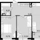 3-комн. квартира, 56.10 м², 7/18 этаж фото 0