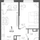 1-комн. квартира, 39.70 м², 10/18 этаж фото 0