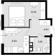 1-комн. квартира, 29 м², 3/9 этаж фото 0