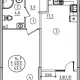 1-комн. квартира, 40.50 м², 2/9 этаж фото 0