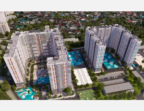2-комн. квартира, 41.60 м², 18/24 этаж фото 1